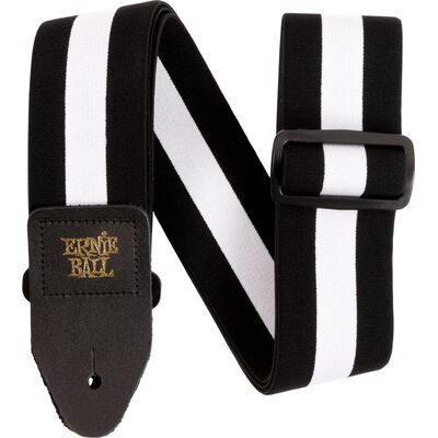 Ernie Ball 5327 Strap Strech Comfort Racer White heveder