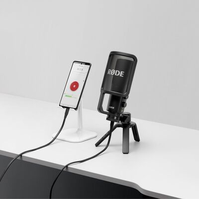 RODE NT-USB+ professzionális USB kondenzátor mikrofon