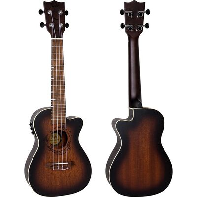 Flight DUC380CEQ Amber elektro-akusztikus koncert ukulele