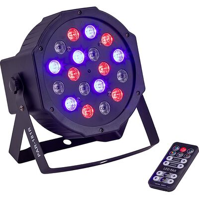 Soundsation PAR-181R LED PAR lámpa távirányítóval