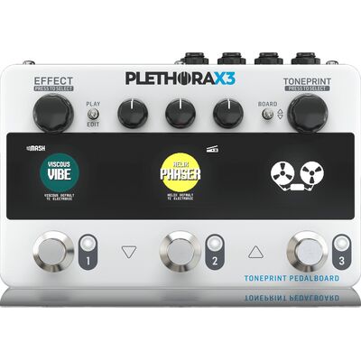 TC Electronic Plethora X3 gitár padló multieffekt