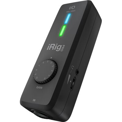 IK Multimedia iRig Pro I/O USB/iOS/Android hangkártya/MIDI interfész