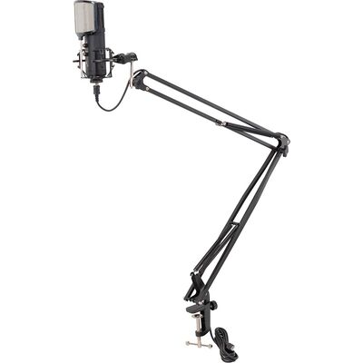 Soundsation ST-100U asztali karos mikrofonállvány, USB kábellel
