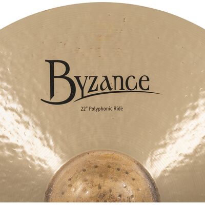 Meinl Byzance Traditional 22" Polyphonic Ride kísérő cintányér B22POR