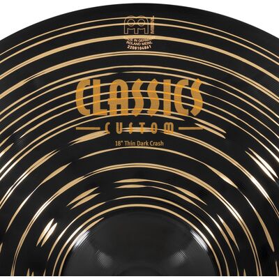 Meinl CC18TDAC Classics Custom Dark 18" Thin Crash beütő cintányér