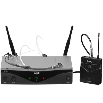 AKG WMS420 Headworn Set vezetéknélküli fejmikrofon szett (D)