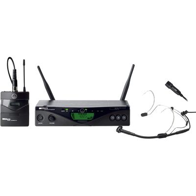 AKG WMS470 Presenter Set vezetéknélküli csíptetős/fejmikrofon szett (B10)