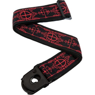 D'Addario 50PLA12 Planet Lock gitárheveder