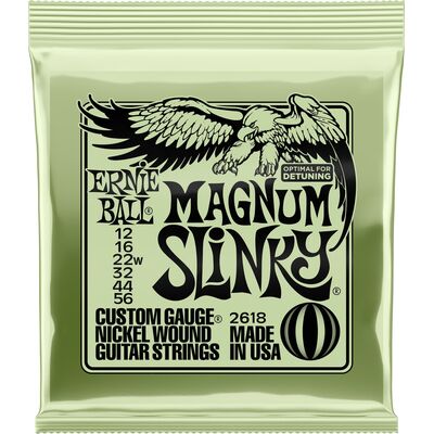 Ernie Ball 2618 Nickel Wound Magnum Slinky 12-56 elektromos gitárhúr