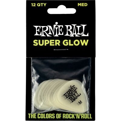 Ernie Ball 9225 Superglow Medium pengetőcsomag