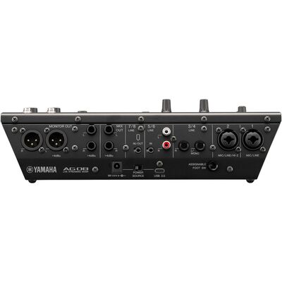 Yamaha AG08 BL live streaming keverő