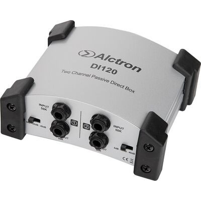 Alctron DI120S 2-csatornás passzív DI box