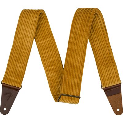 Fender Corduroy Blaze Gold gitárheveder