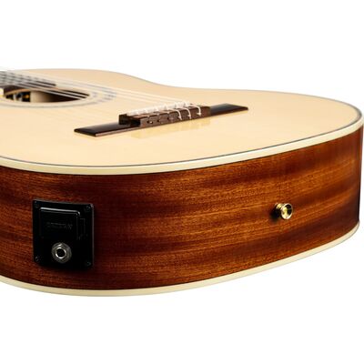 Ortega RCE141NT-L balkezes elektro-klasszikus gitár