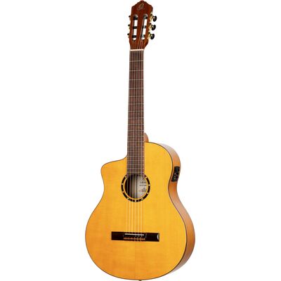 Ortega RCE170F-L balkezes elektro-klasszikus flamenco gitár