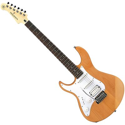 Yamaha Pacifica 112JL MKII Yellow Natural Satin balkezes elektromos gitár