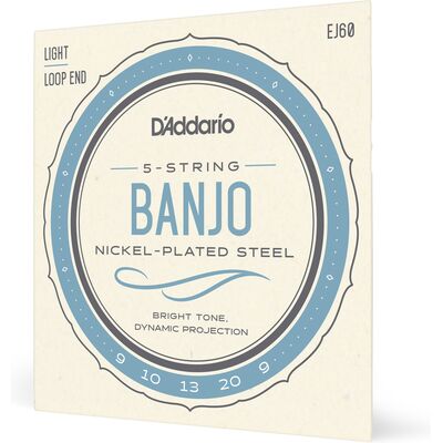 D'Addario EJ60 banjo húr