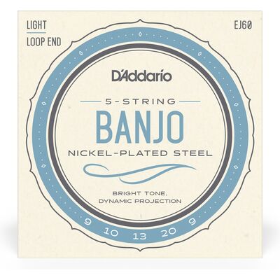 D'Addario EJ60 banjo húr