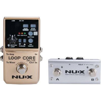 NUX Loop Core Deluxe Bundle effektpedál