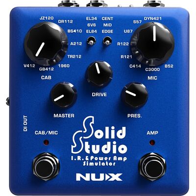 NUX NSS-5 Solid Studio - IR & Power Amp szimulátor effektpedál