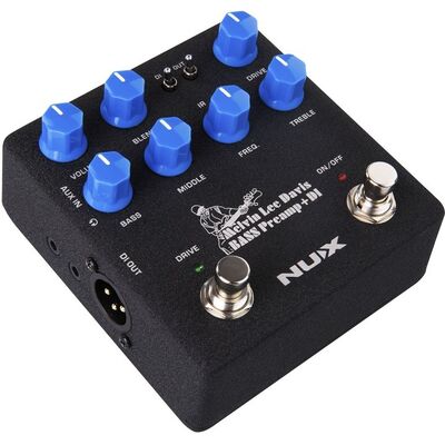 NUX NBP-5 Bass Preamp és DI effektpedál
