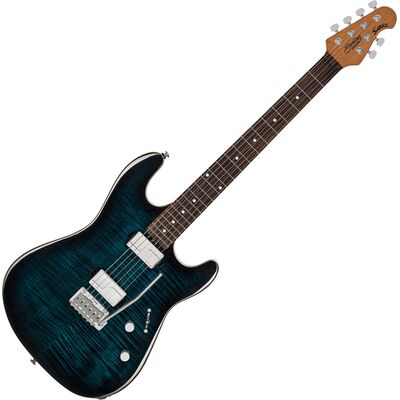 Sterling by Music Man Sabre Deep Blue Burst elektromos gitár