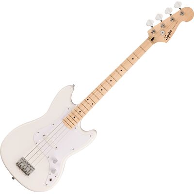 Squier Sonic Bronco Bass MN Arctic White elektromos basszusgitár