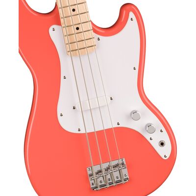 Squier Sonic Bronco Bass MN Tahitian Coral elektromos basszusgitár