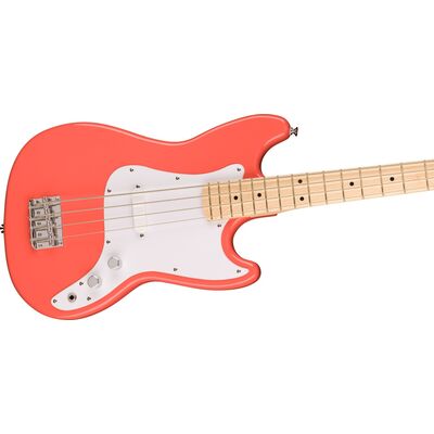Squier Sonic Bronco Bass MN Tahitian Coral elektromos basszusgitár