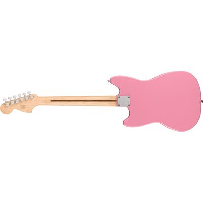Squier Sonic Mustang HH MN Flash Pink elektromos gitár