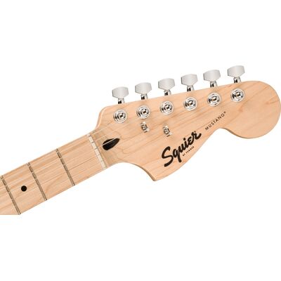 Squier Sonic Mustang HH MN Flash Pink elektromos gitár