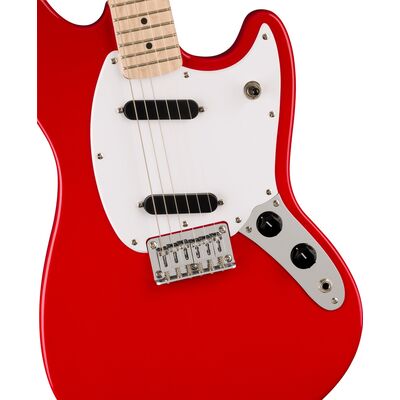 Squier Sonic Mustang MN Torino Red elektromos gitár