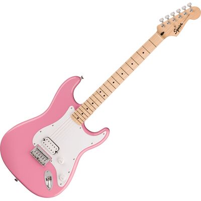 Squier Sonic Stratocaster HT H MN Flash Pink elektromos gitár