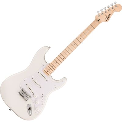 Squier Sonic Stratocaster HT MN Arctic White elektromos gitár