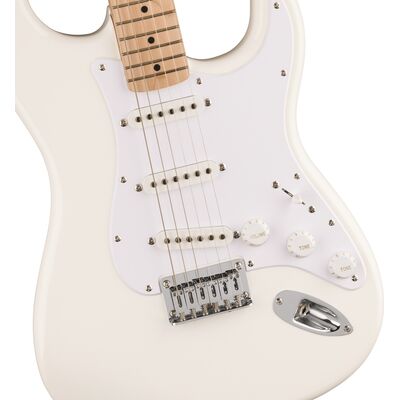 Squier Sonic Stratocaster HT MN Arctic White elektromos gitár
