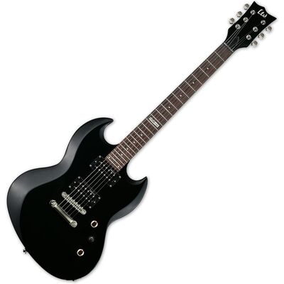 ESP LTD Viper-10 KIT Black elektromos gitár