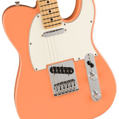 Fender LTD Player Telecaster MN Pacific Peach elektromos gitár