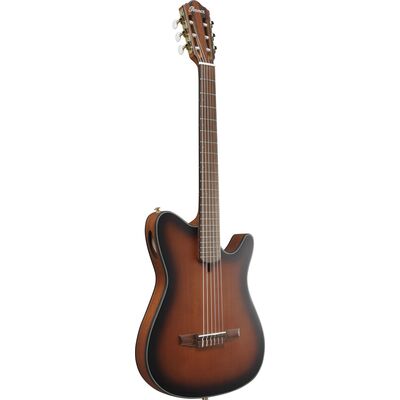 Ibanez FRH10N-BSF Brown Sunburst Flat elektro-klasszikus gitár