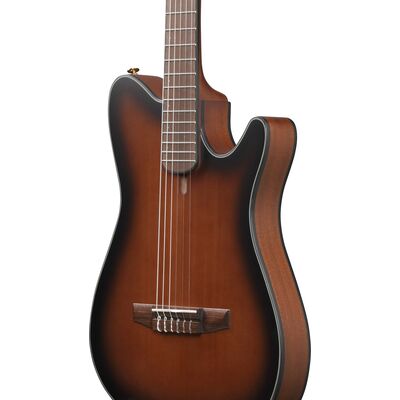 Ibanez FRH10N-BSF Brown Sunburst Flat elektro-klasszikus gitár