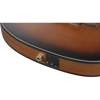 Ibanez FRH10N-BSF Brown Sunburst Flat elektro-klasszikus gitár