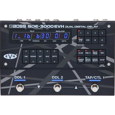 BOSS SDE-3000EVH Dual Digital Delay effektpedál