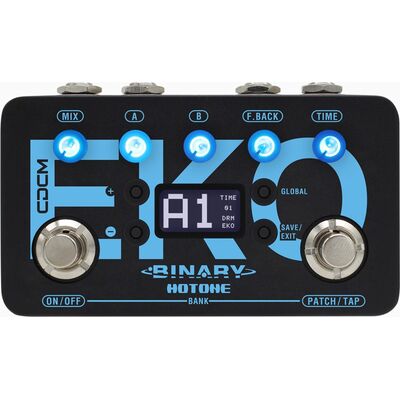 Hotone Binary Eko delay effekt modellező pedál