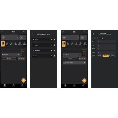 Hotone Ampero Control, Bluetooth MIDI kapcsolópedál