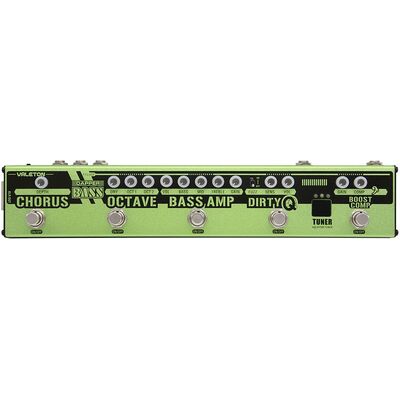 Valeton Dapper Bass, kombinált effekt strip