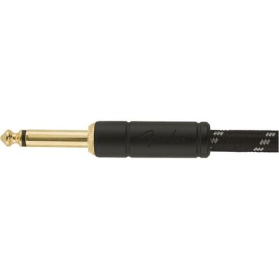 Fender Deluxe Series 3 m Black Tweed gitárkábel