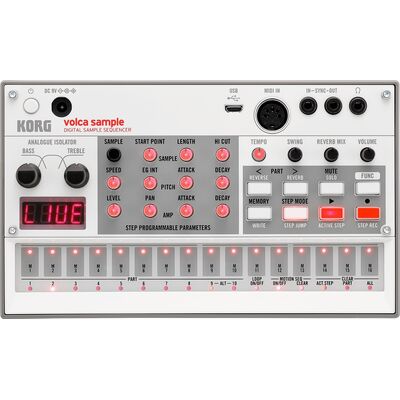 KORG volca sample 2 digitális hangmintaszekvenszer