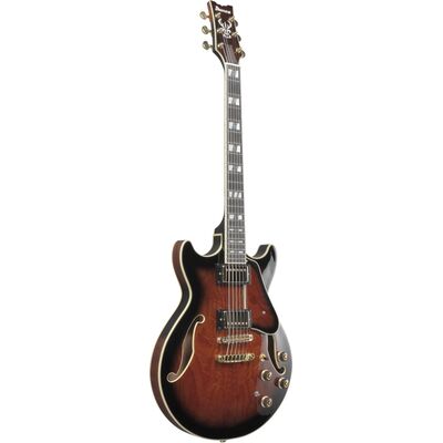 Ibanez AM153QA-DBS Artcore Expressionist elektromos gitár