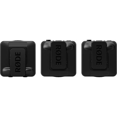 RODE Wireless PRO professzionális komapkt kétcsatornás vezeték nélküli csíptetős mikrofon szett