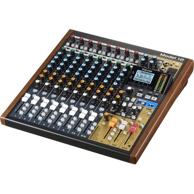 TASCAM Model 12 analóg keverő/soksávos hangfelvevő/USB hangkártya/DAW kontroller