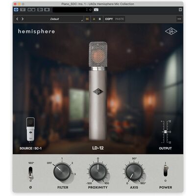 Universal Audio SC-1 modellező nagymembrános kondenzátormikrofon